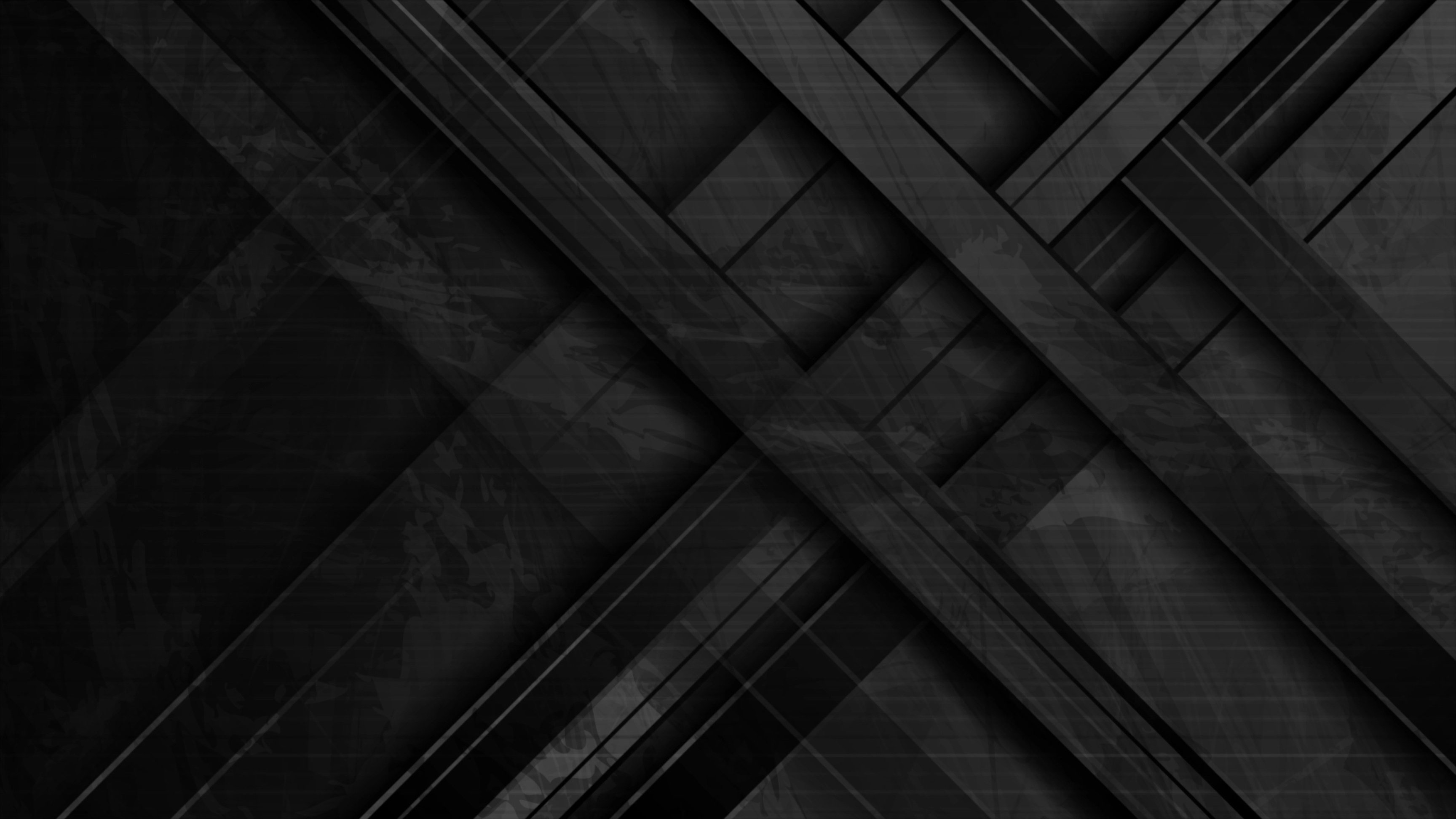 Black Geometric Stripes Abstract Tech Grunge Design